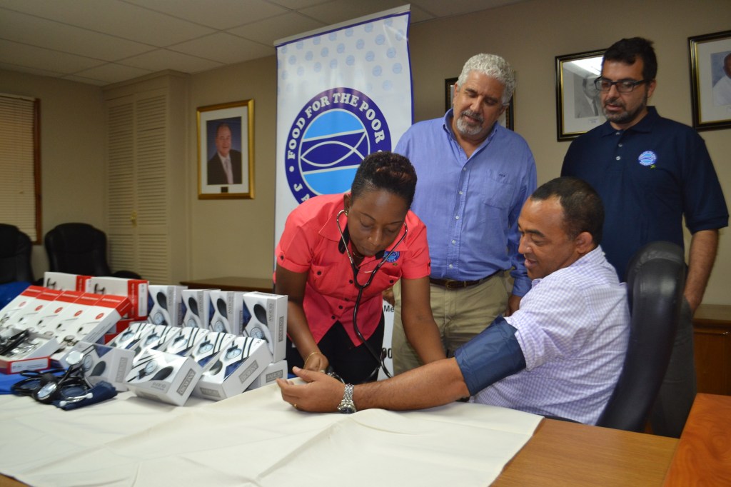 TUFTON’S BLOOD PRESSURE CHECKED