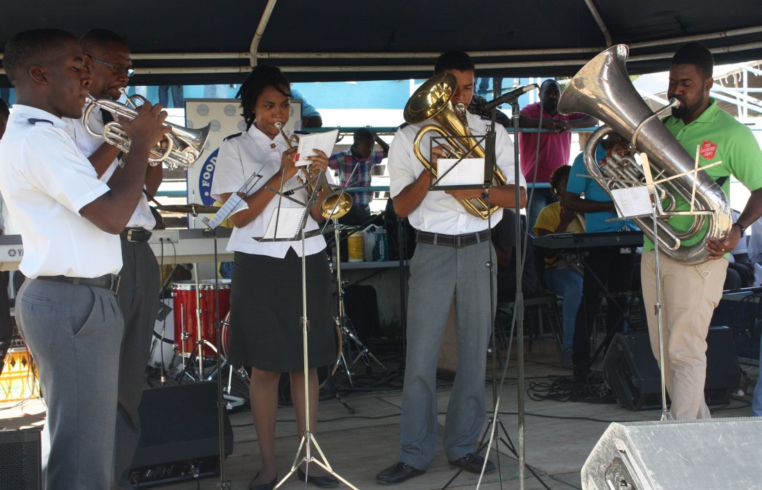 The Salvation Army Band Provides Lively Entertainment.JPG
