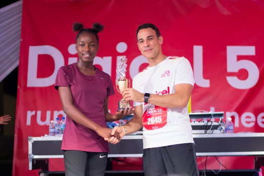 CHAMPION GIRL! Digicel Foundation 5K Run 2018